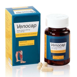 Viên uống ngăn ngừa suy tĩnh mạch Venocap, Hộp 30 viên